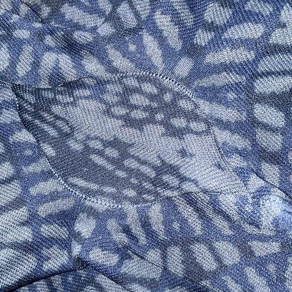 Spanx Look At Me Now Leggings S Abstract Cropped Seamless Activewear Shaping - Picture 4 of 5